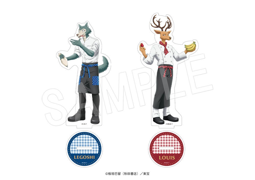 「BEASTARS FINAL SEASON×マリオンクレープ」アクリルフィギュアスタンド全2種