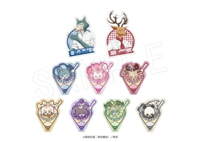 「BEASTARS FINAL SEASON×マリオンクレープ」トレーディングステッカー全9種