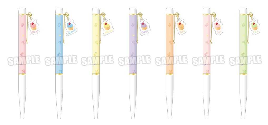 チャーム付きボールペン