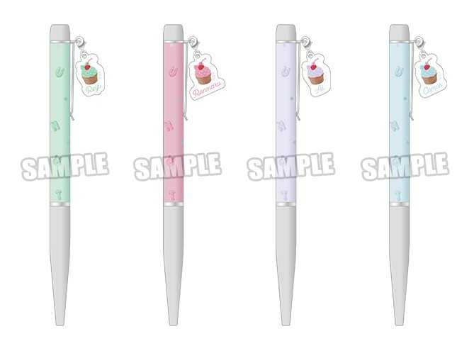 チャーム付きボールペン