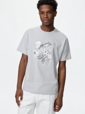 ブルーロック UT キャラクターデザインTシャツ（グレー）