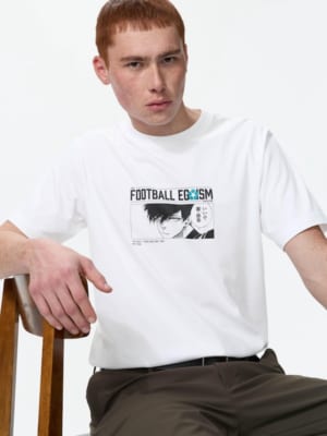 ブルーロック UT FOOTBALL EGOISMデザインTシャツ（ホワイト）