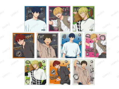 『忘却バッテリー』描き下ろしストリートスポーツver. トレーディングアクリルカード