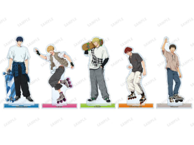 『忘却バッテリー』描き下ろしストリートスポーツver. 特大アクリルスタンド