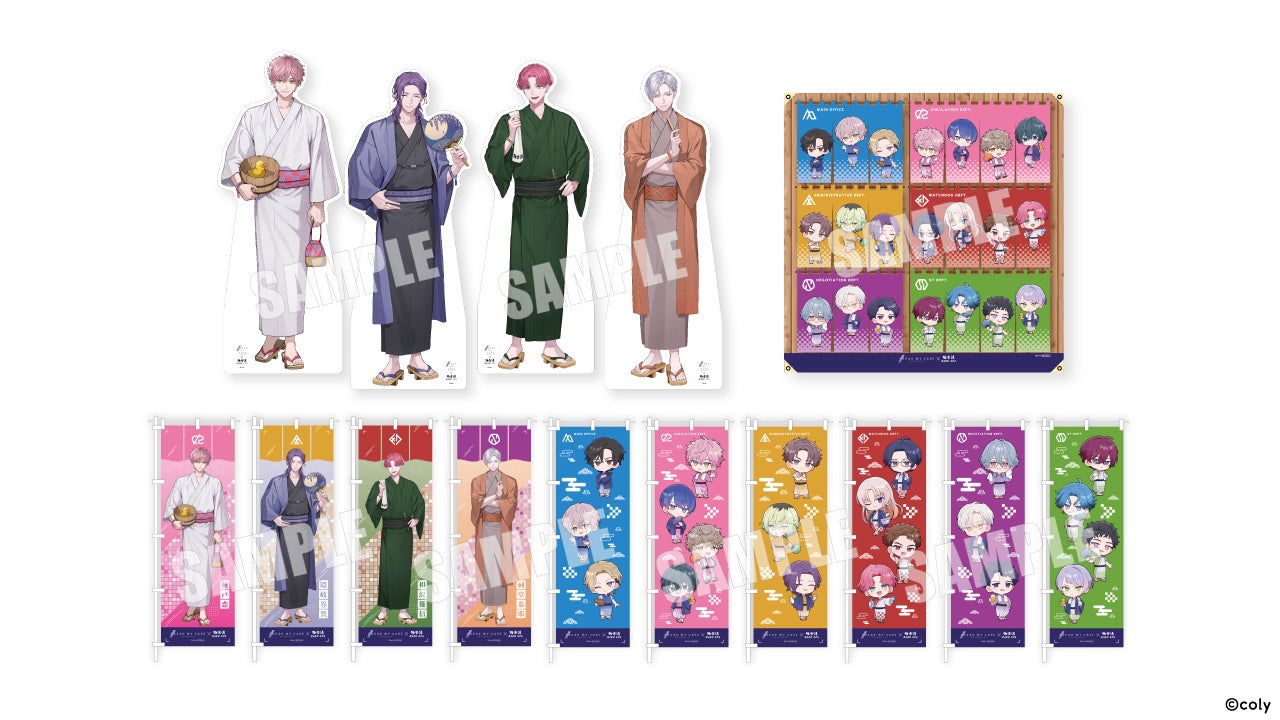 ブレイクマイケース×極楽湯・RAKU SPAコラボ 装飾パネル・のぼり・タペストリー