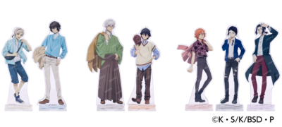 コラボ限定アクリルスタンド全3種