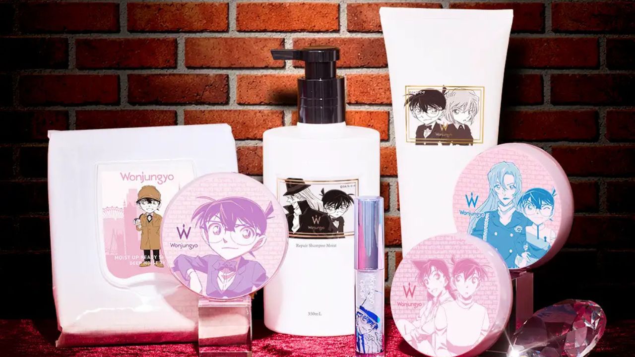 『名探偵コナン』×Wonjungyoコラボコスメが4月1日に数量限定発売！コナン・怪盗キッド・萩原千速デザインの全7アイテム