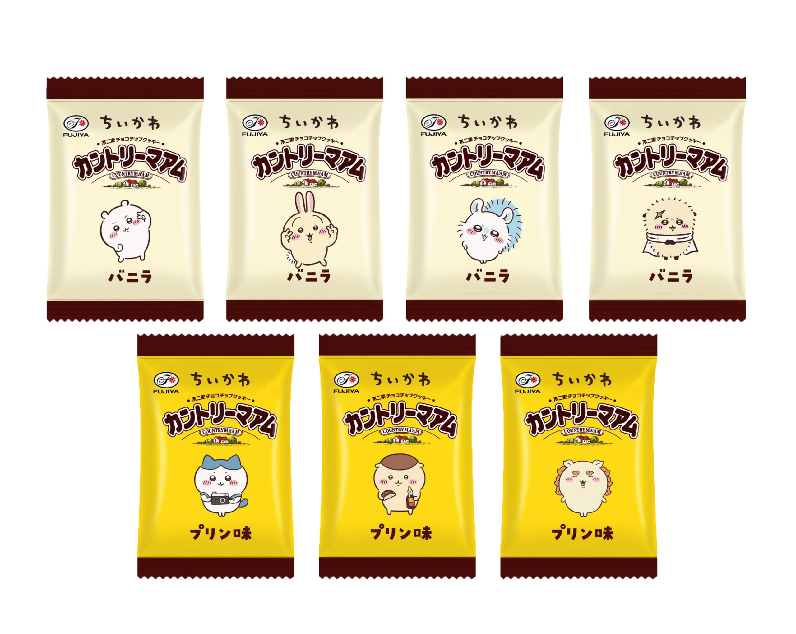 アニメちいかわカントリーマアム 個包装デザイン全14種