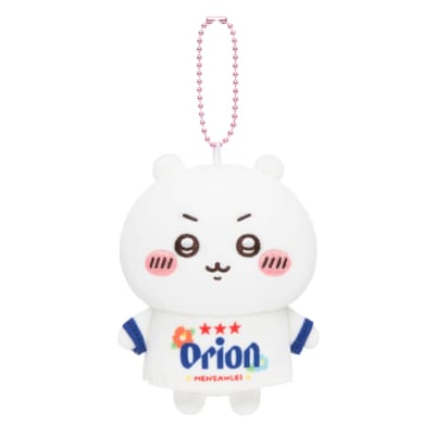 ちいかわ×オリオンビール ちいかわ マスコットぬいぐるみ 正面