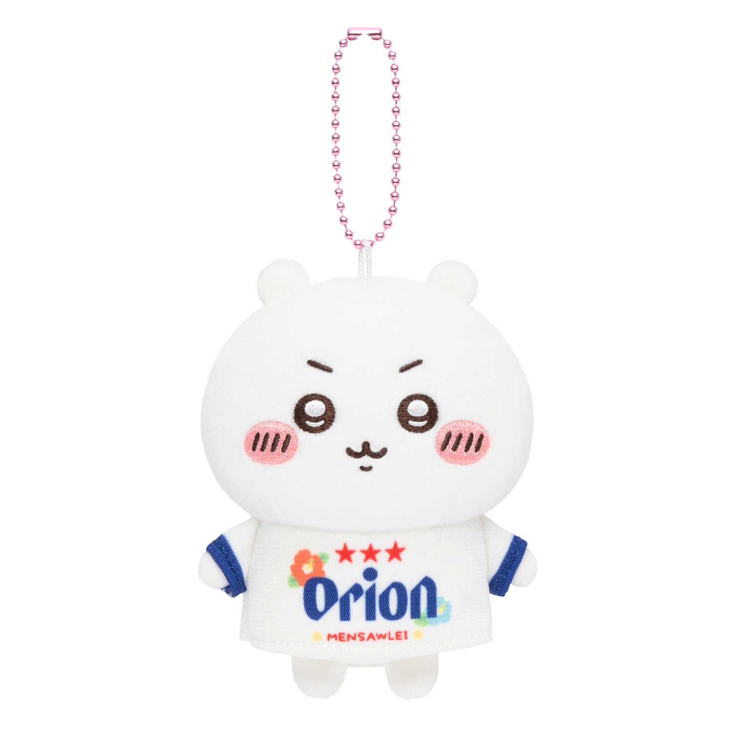 ちいかわ×オリオンビール ちいかわ マスコットぬいぐるみ 正面