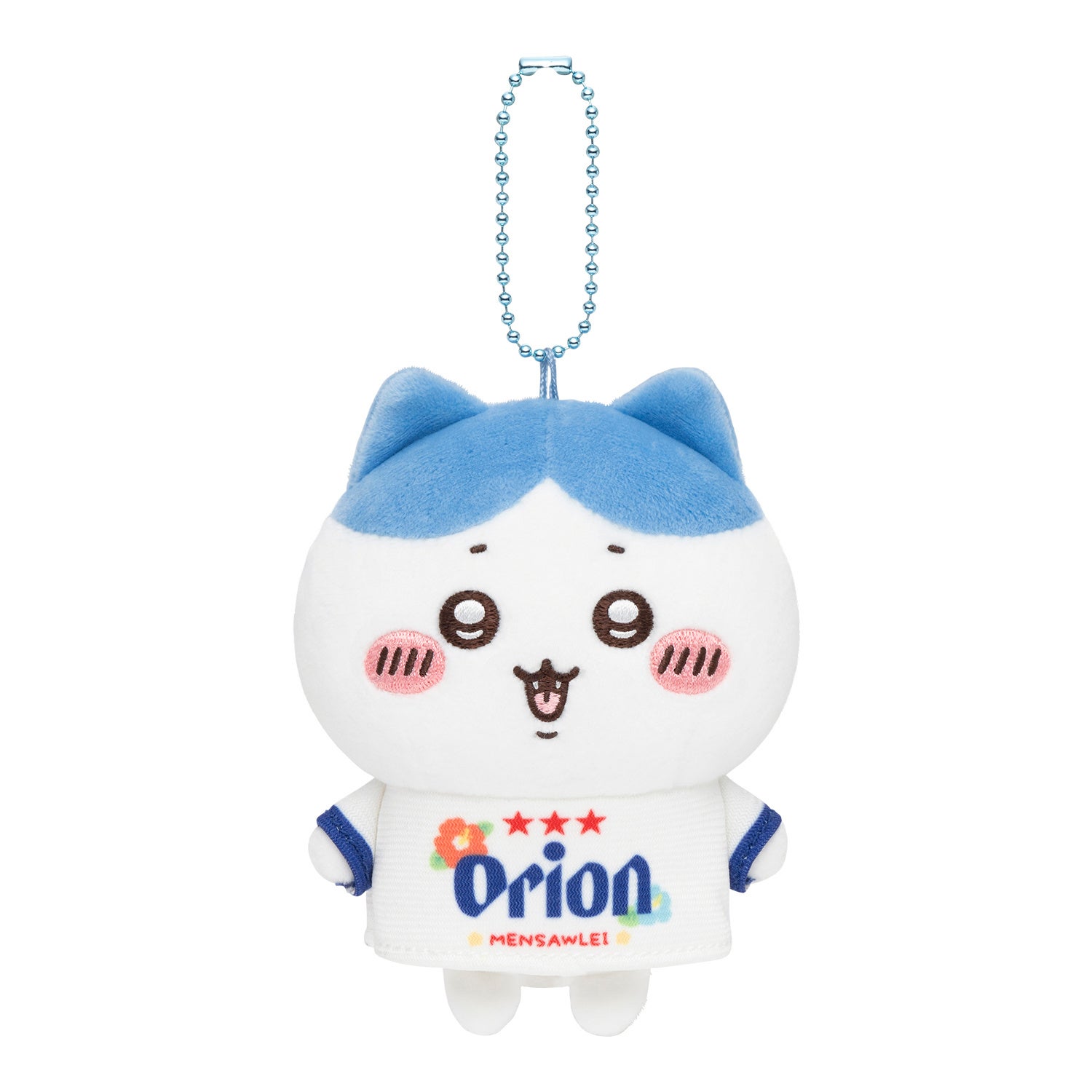 ちいかわ×オリオンビール ハチワレ マスコットぬいぐるみ 正面