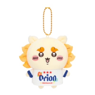 ちいかわ×オリオンビール シーサー マスコットぬいぐるみ 正面