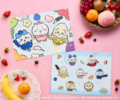 ちいかわぽけっと フルーツモチーフ クリアファイル