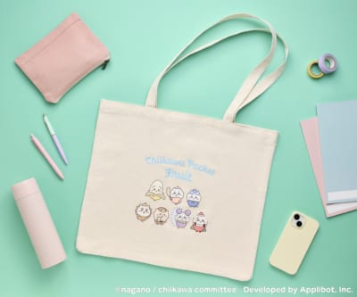 ちいかわぽけっと フルーツモチーフ トートバッグ