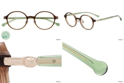 くりまんじゅうモデル メガネ