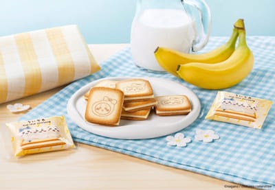 ちいかわクッキーサンド バナナミルク味 アップ