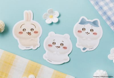 ちいかわ×東京ばな奈 オリジナルステッカー 3種