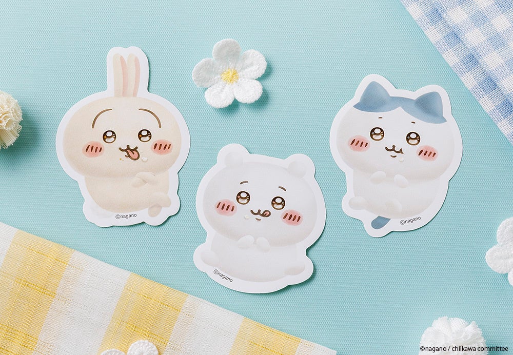 ちいかわ×東京ばな奈 オリジナルステッカー 3種