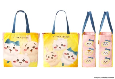 ちいかわ×東京ばな奈 トートバッグ 全面デザイン