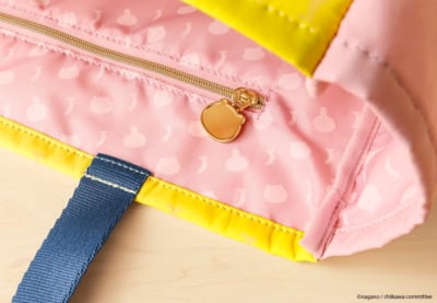 ちいかわ×東京ばな奈 トートバッグ チャーム・内側デザイン