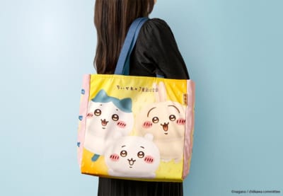 ちいかわ×東京ばな奈 トートバッグ 使用イメージ