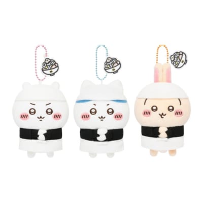 ちいかわラーメン豚 店員さんなマスコット 全3種