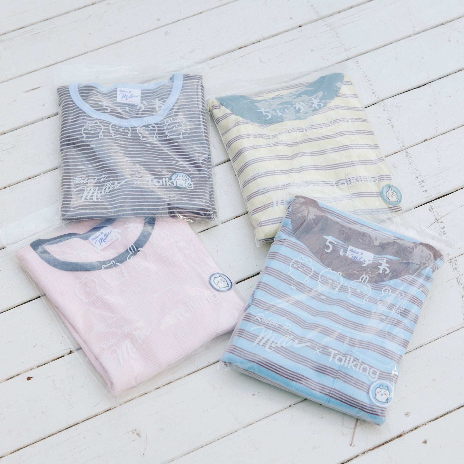 ちいかわ×Robert P.Miller×Talking コラボTシャツ オリジナルパッケージ