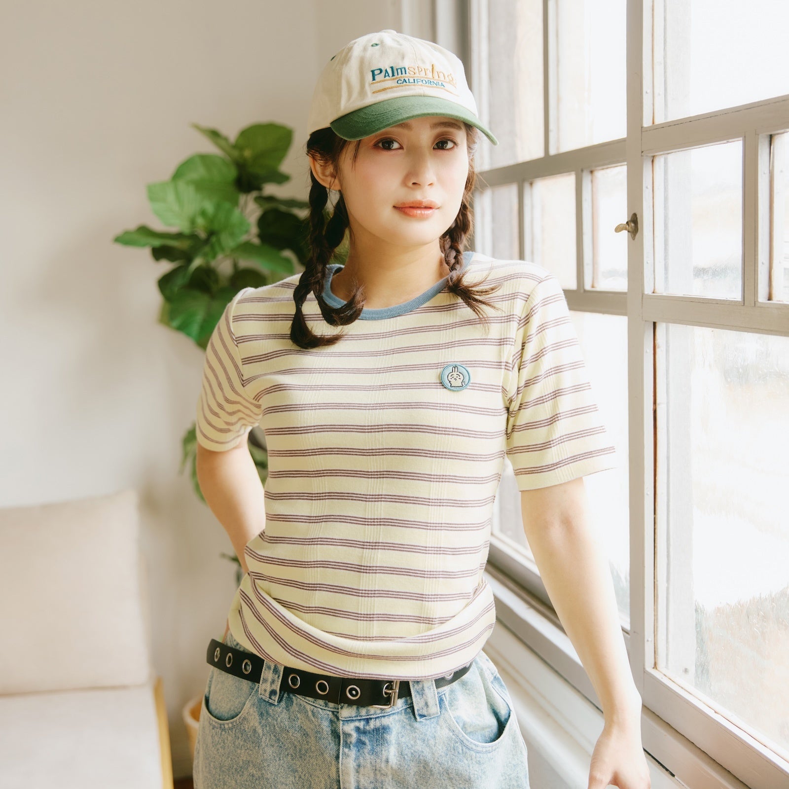 ちいかわ Tシャツ BANANA 着用イメージ