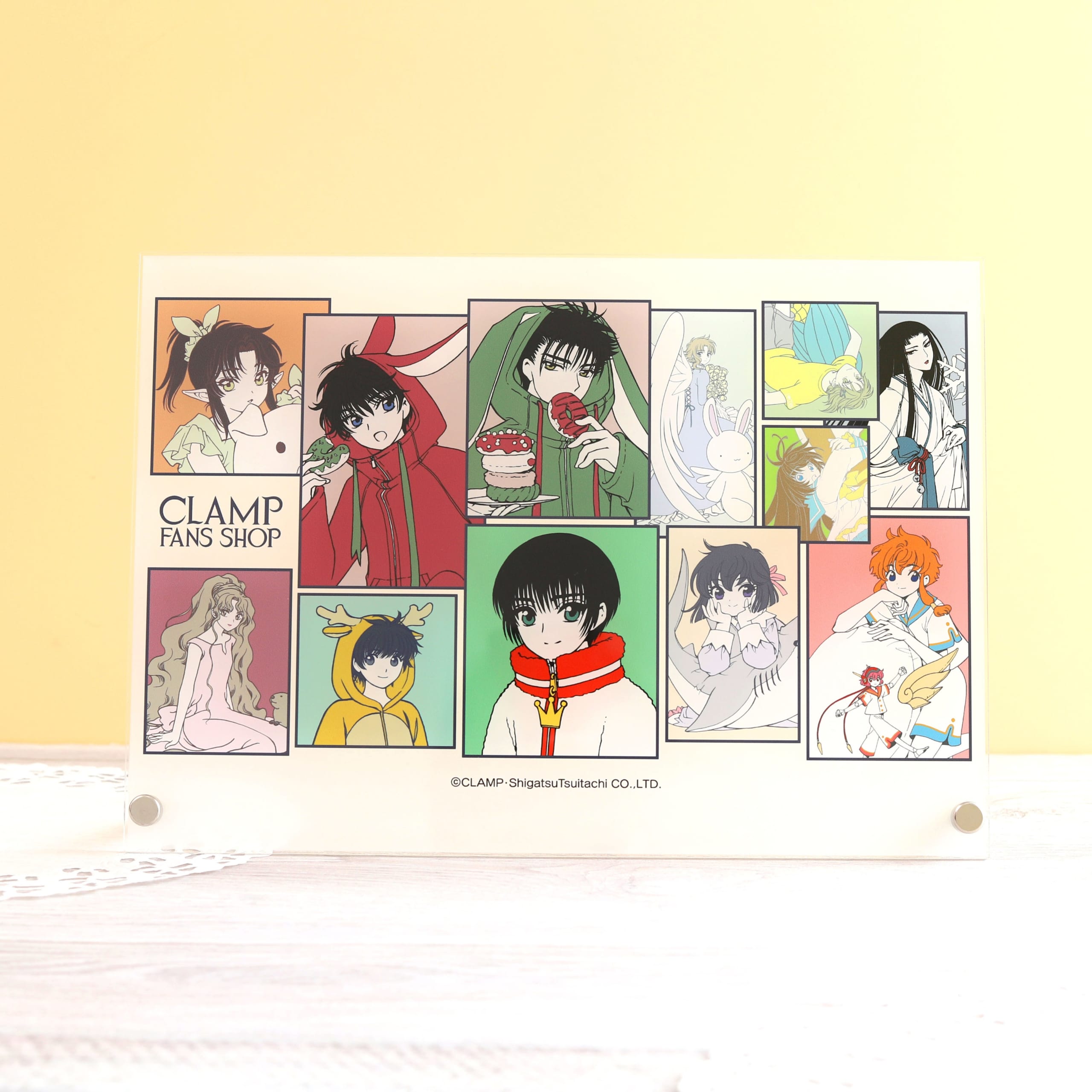 CLAMP FANS SHOP クリアアートパネル デザインB