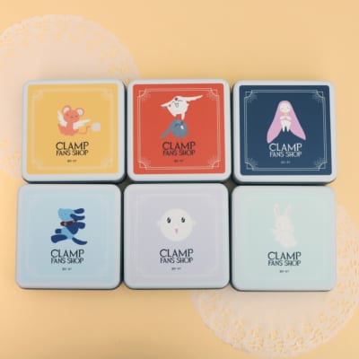CLAMP FANS SHOP 缶入りタオル 全6種