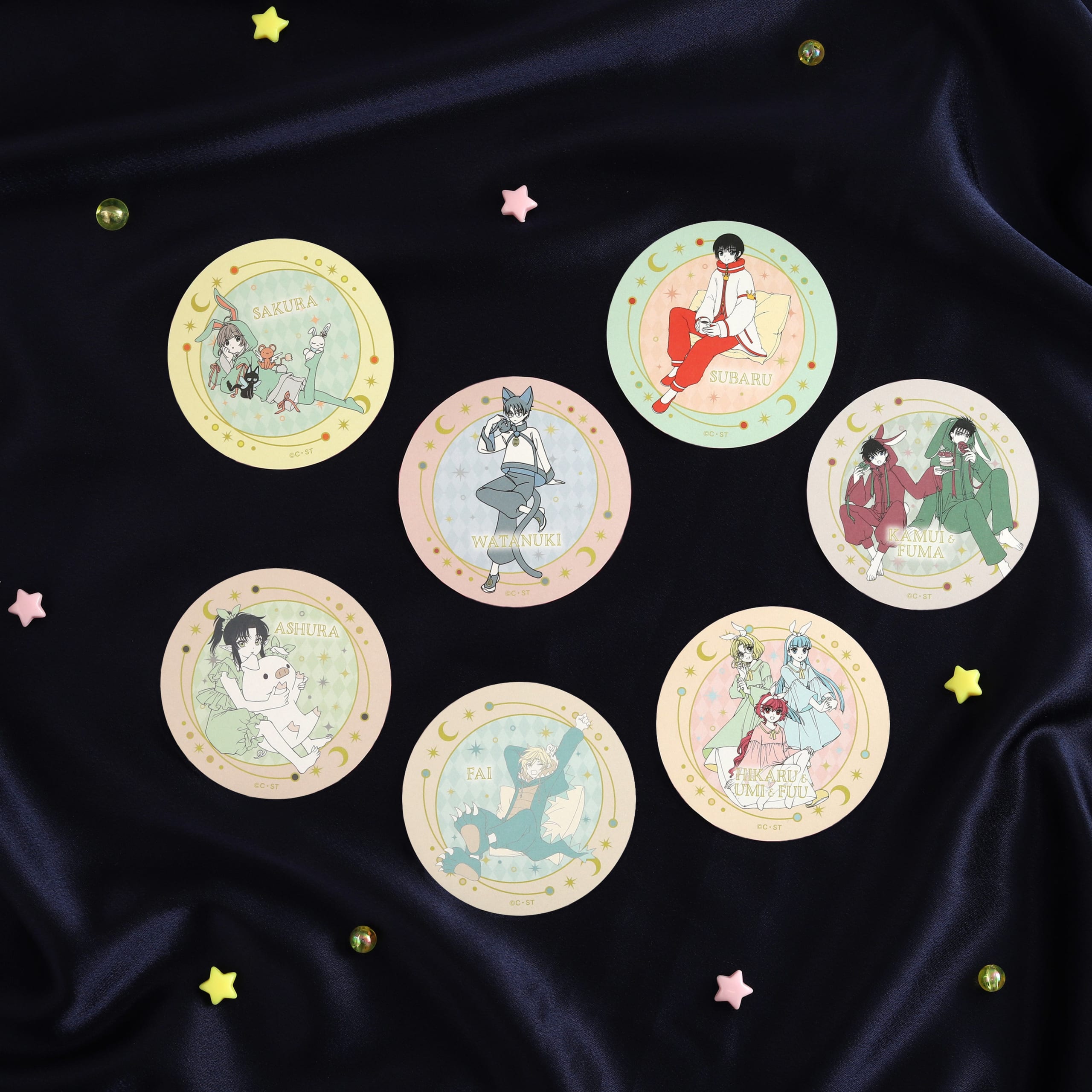 CLAMP FANS SHOP 満月メモ 全7種