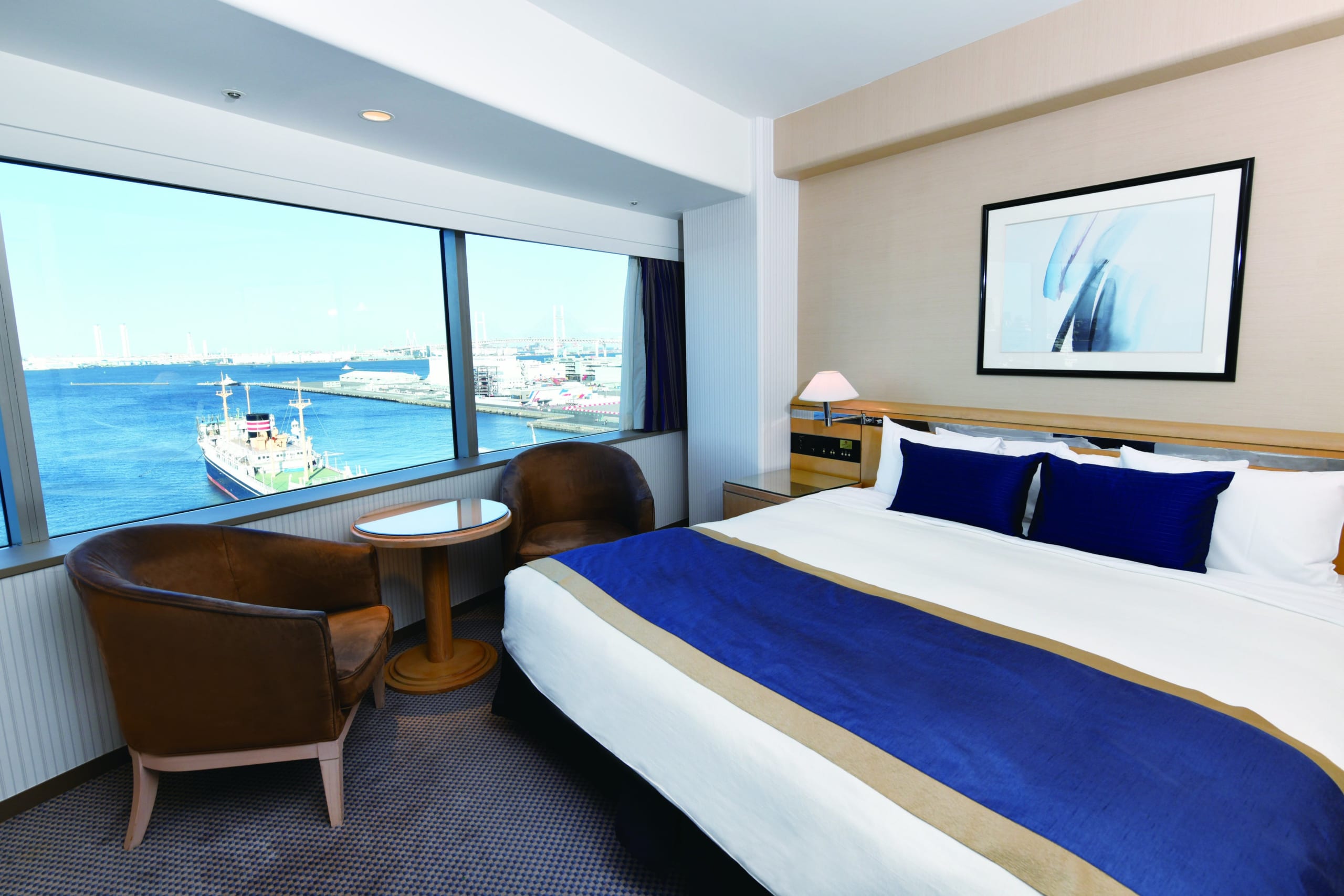 ホテルニューグランド タワー館 ベイビューコーナーダブル客室