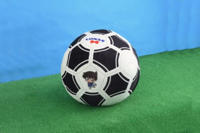 名探偵コナン×ナムコキャンペーン2026 スーパーギガザッカクッション 江戸川コナン サッカーボール