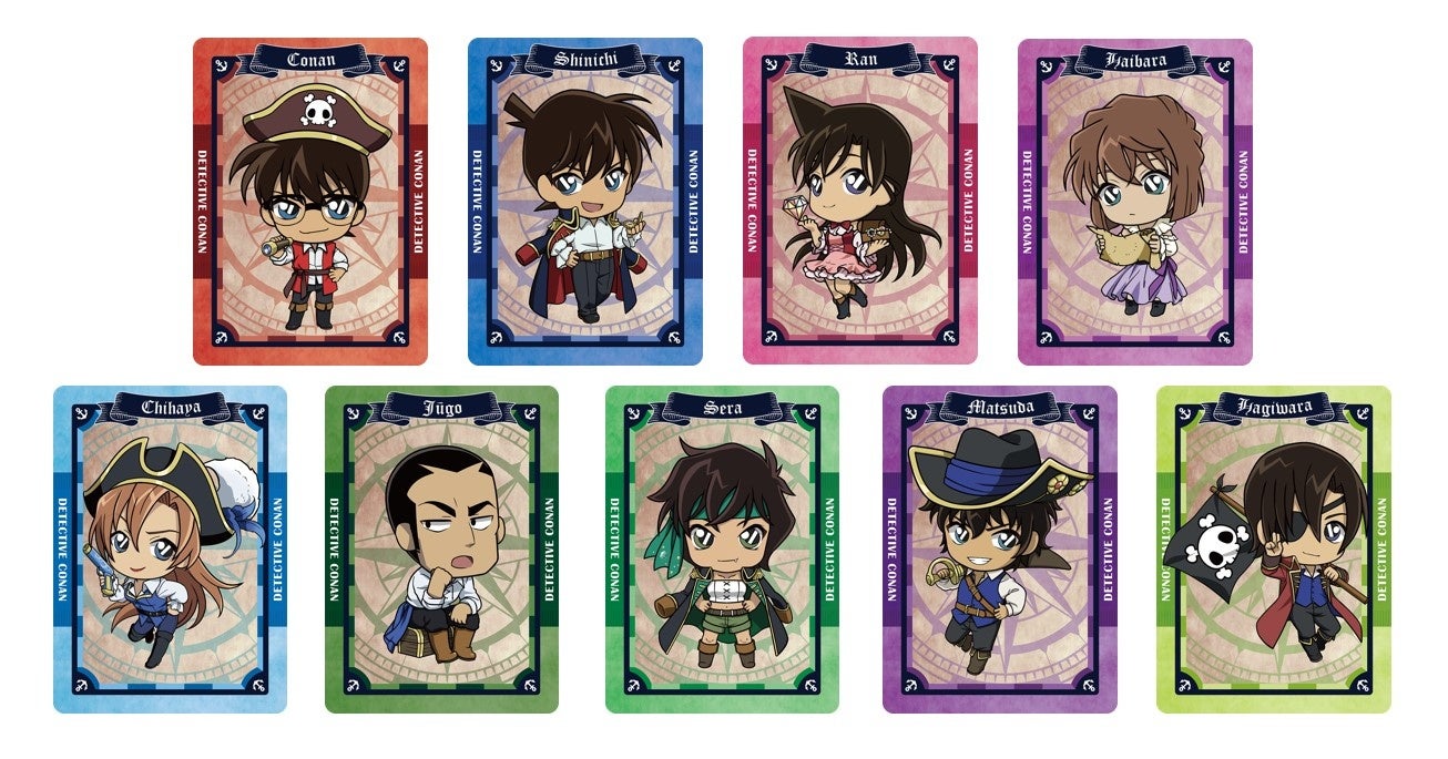 名探偵コナン×ナムコキャンペーン2026 オリジナルイラストシート 全9種