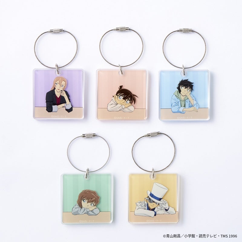 名探偵コナン リラックスモード アクリルキーホルダー全5種