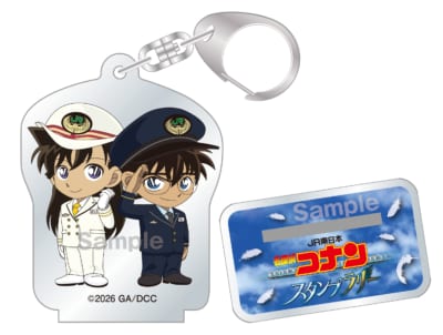 特別編達成賞 アクリルスタンドキーホルダー 江戸川コナン&毛利蘭