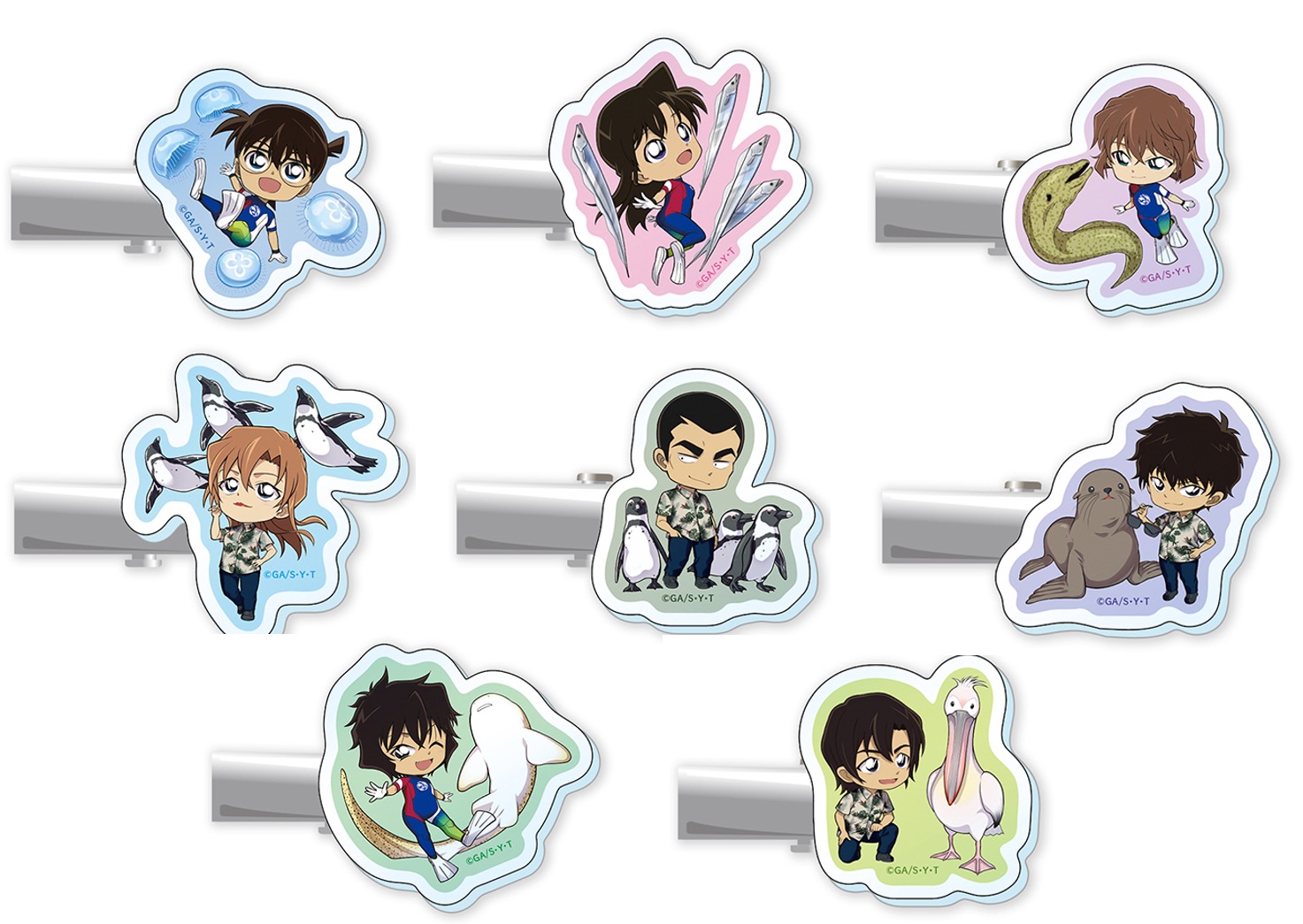 名探偵コナン 水族館限定前髪クリップ