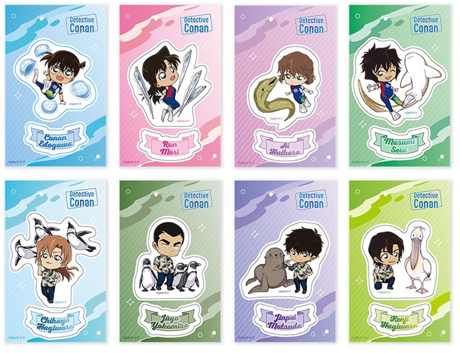 名探偵コナン 水族館限定クリアステッカー