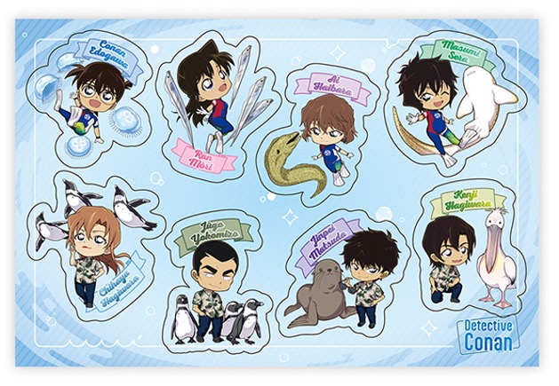 名探偵コナン 水族館限定シール
