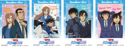 名探偵コナン 風駆ける天空都市 てんぼうパークカフェ チェキ風カード第1弾