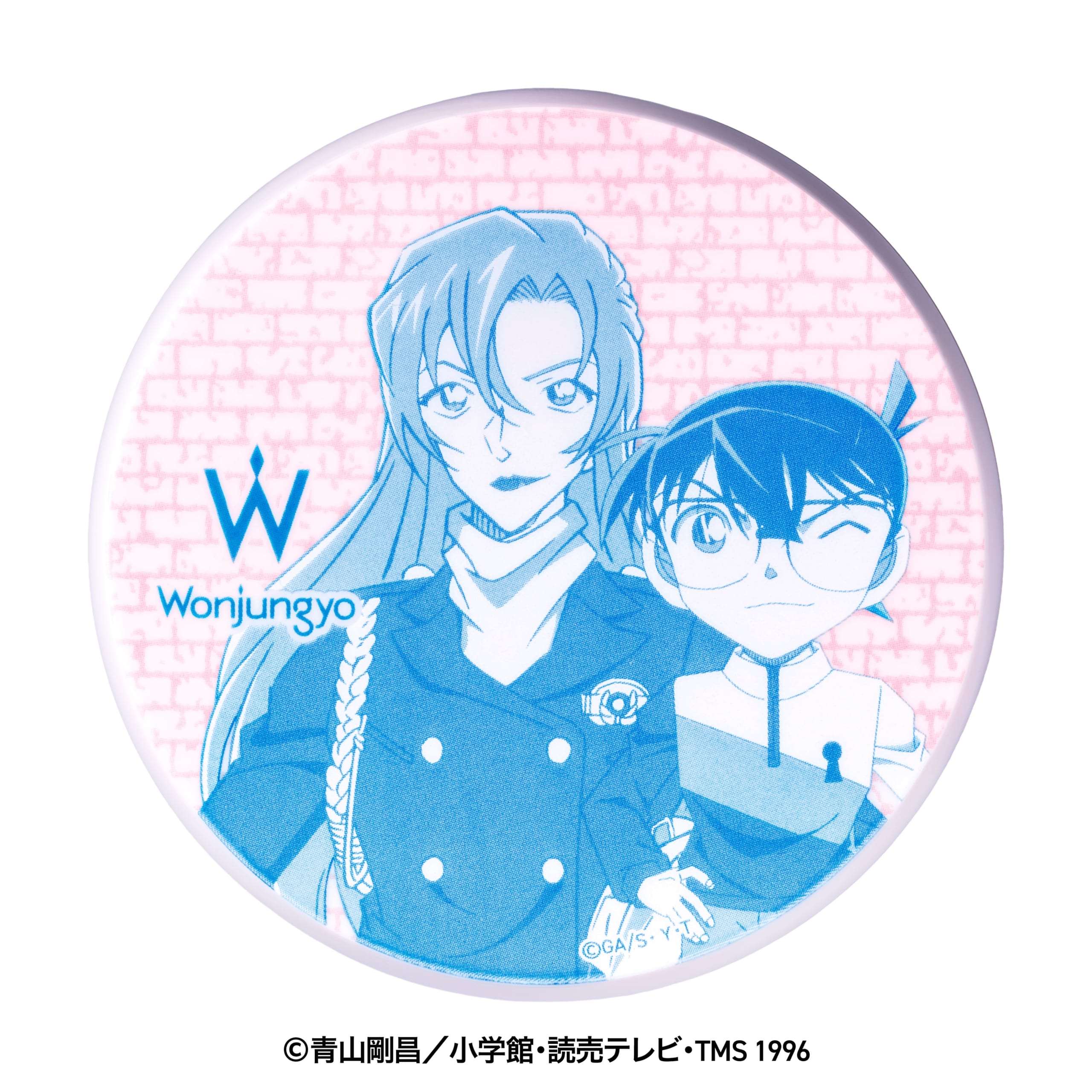名探偵コナン×Wonjungyo エアリーフィルターパクト 102プレーンブルー