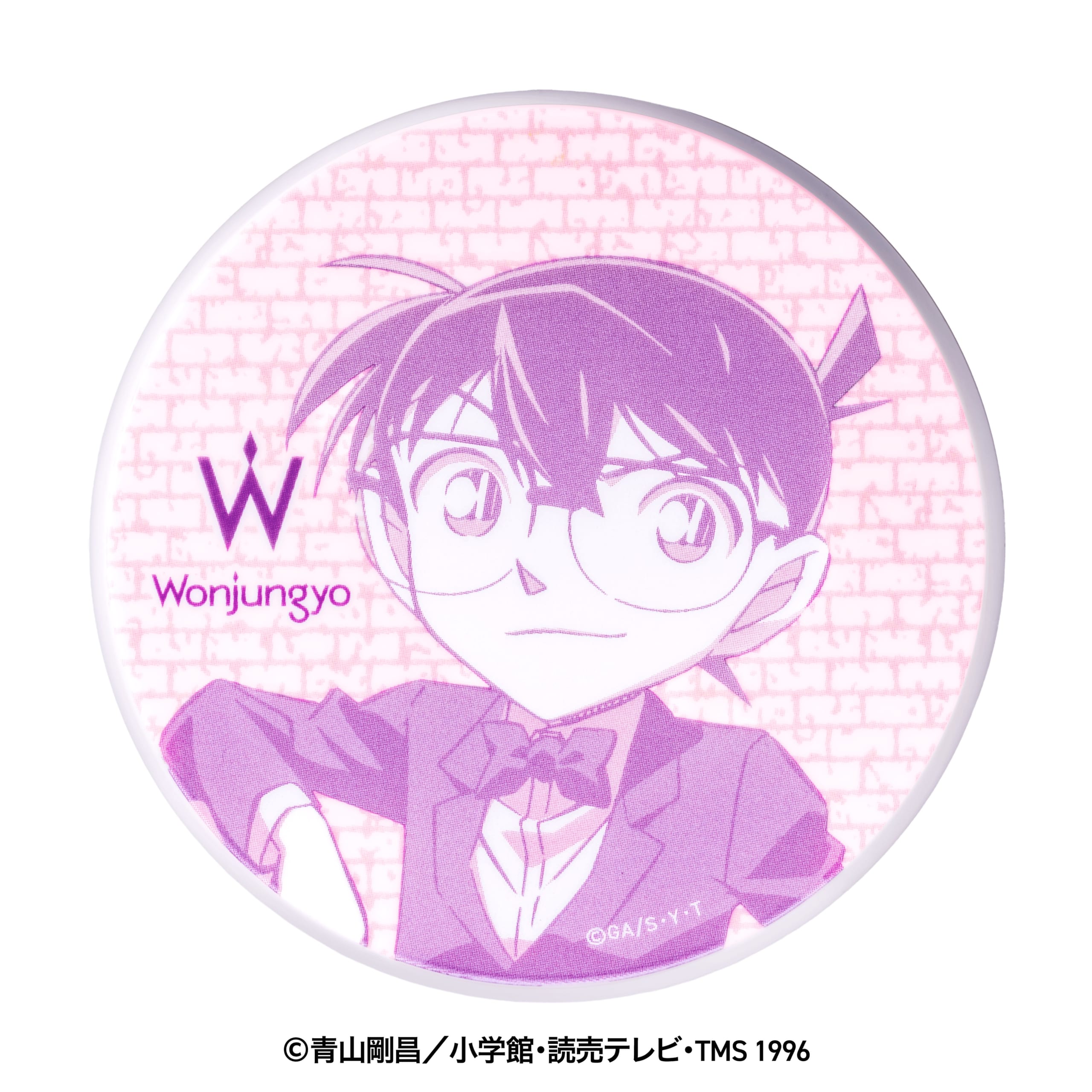 名探偵コナン×Wonjungyo エアリーフィルターパクト 02プレーンラベンダー