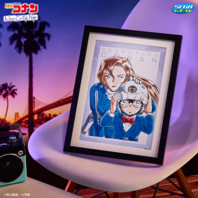 ラストラッキー賞 青山先生イラスト額入りアート