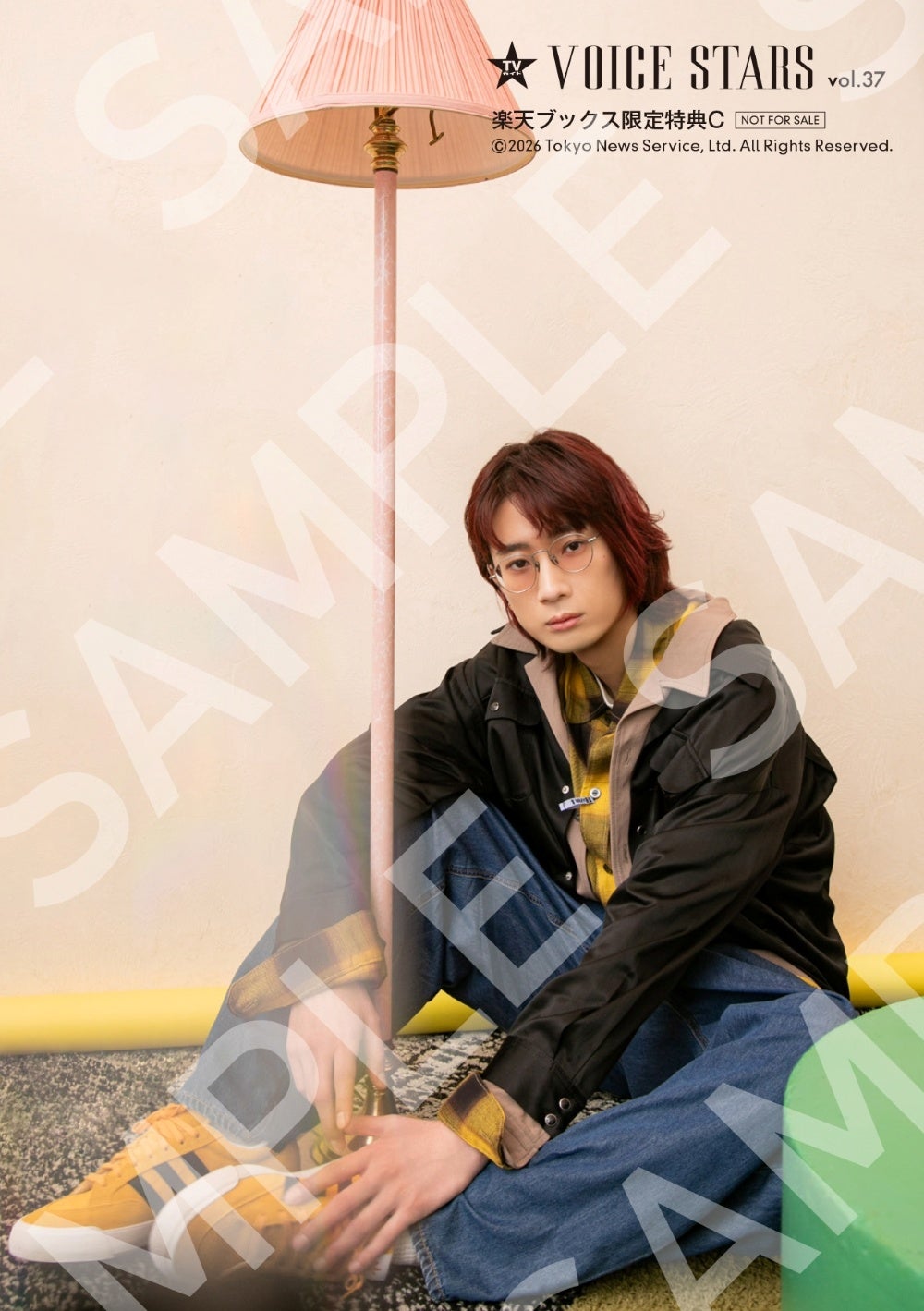 「TVガイドVOICE STARS vol.37」楽天ブックス限定特典 江口拓也生写真C