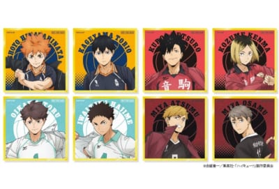 ハイキュー!! IKEPRI CANVAS 注文特典 豆色紙