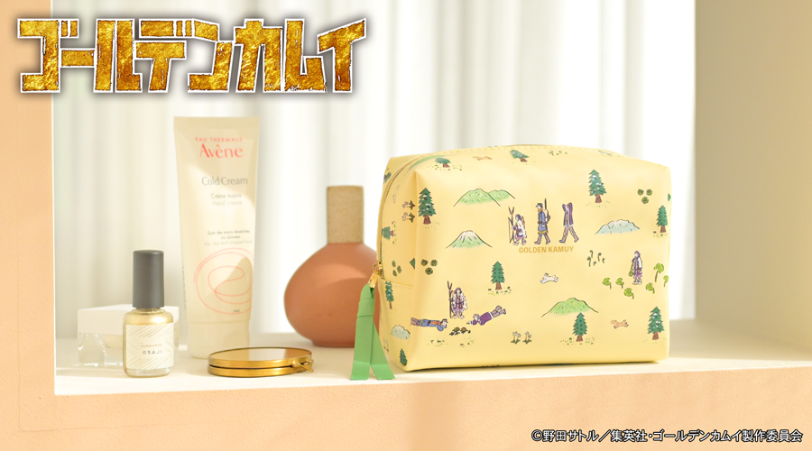 ゴールデンカムイ×鬼頭祈 ボックスポーチ 杉元一派