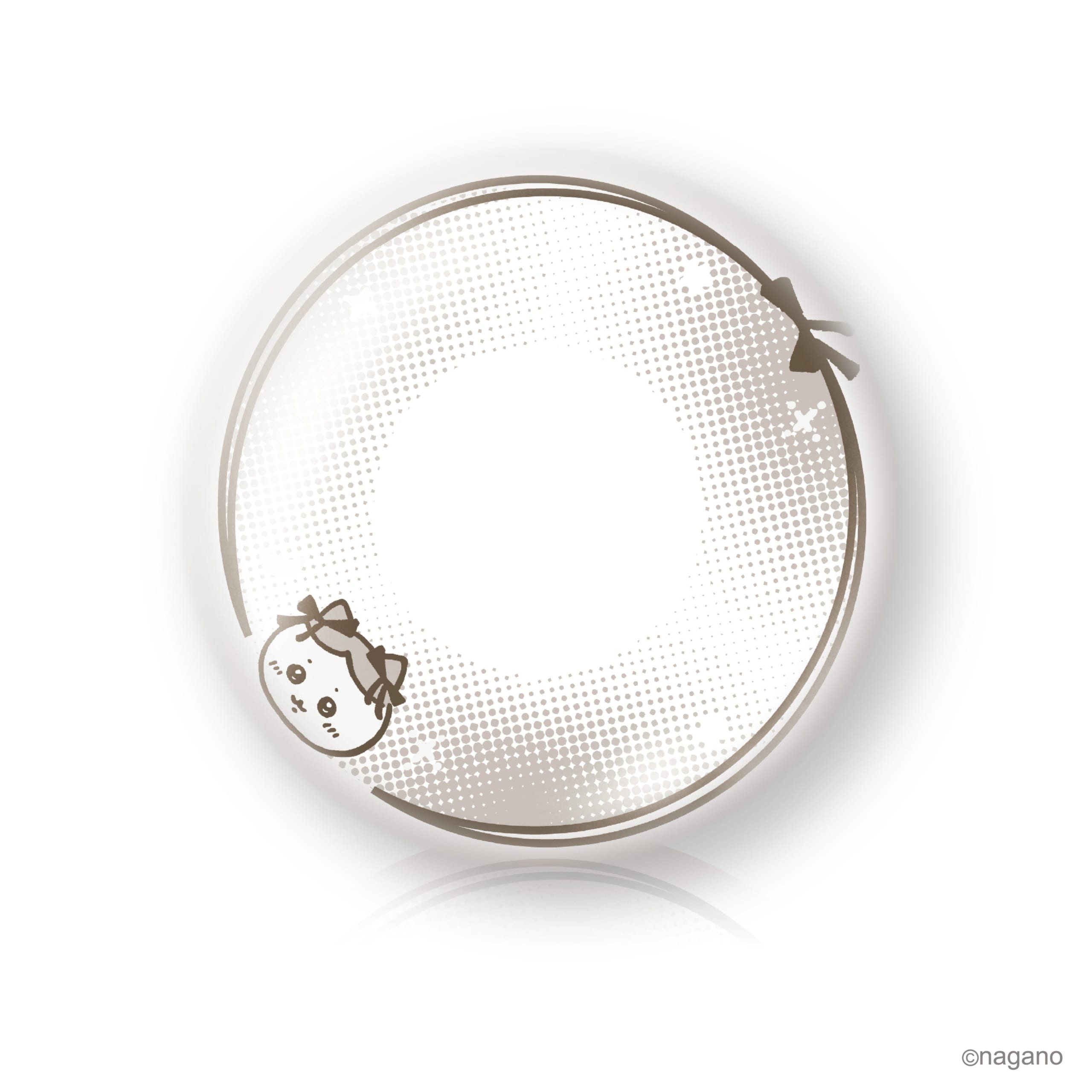 ハチワレグレージュ レンズデザイン