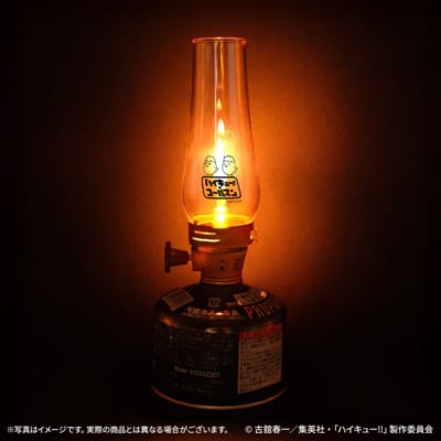 Coleman ルミエールランタン 烏野高校 点灯イメージ