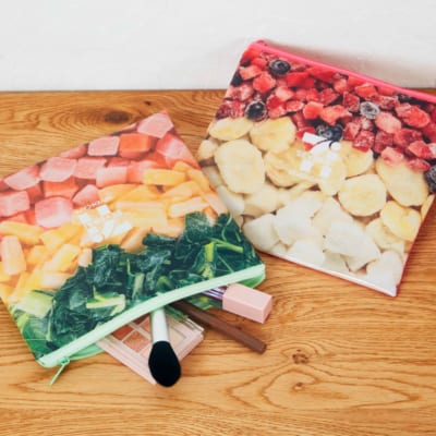 G賞 スムージーフラットポーチ 使用イメージ