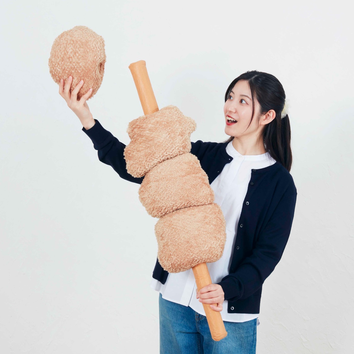 特賞 BIG!ぬいぐるみからあげ棒 からあげ取り外し